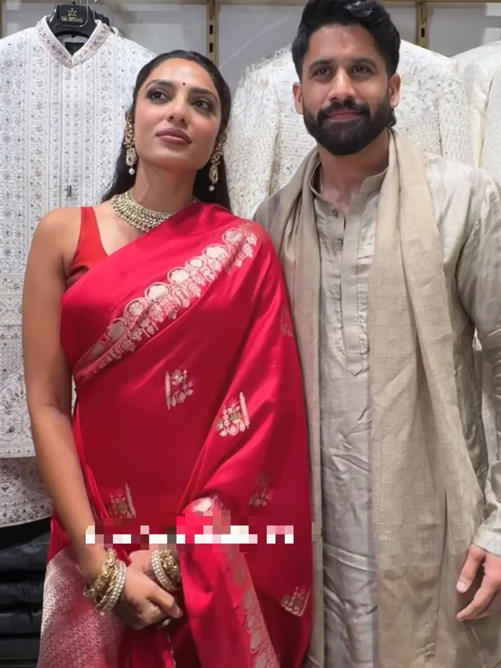 Banarasi Raw Mango silk febric