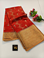 Chinya silk kanchi  Saree