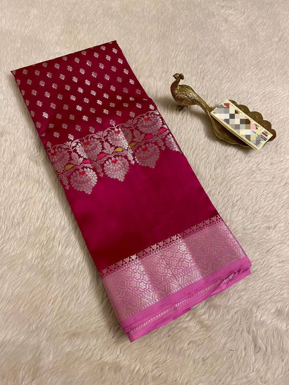 Handloom katan silk Saree