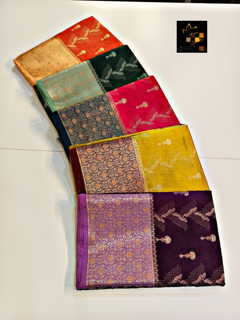 Chinya silk kanchi  Saree