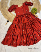 Heart midi gown