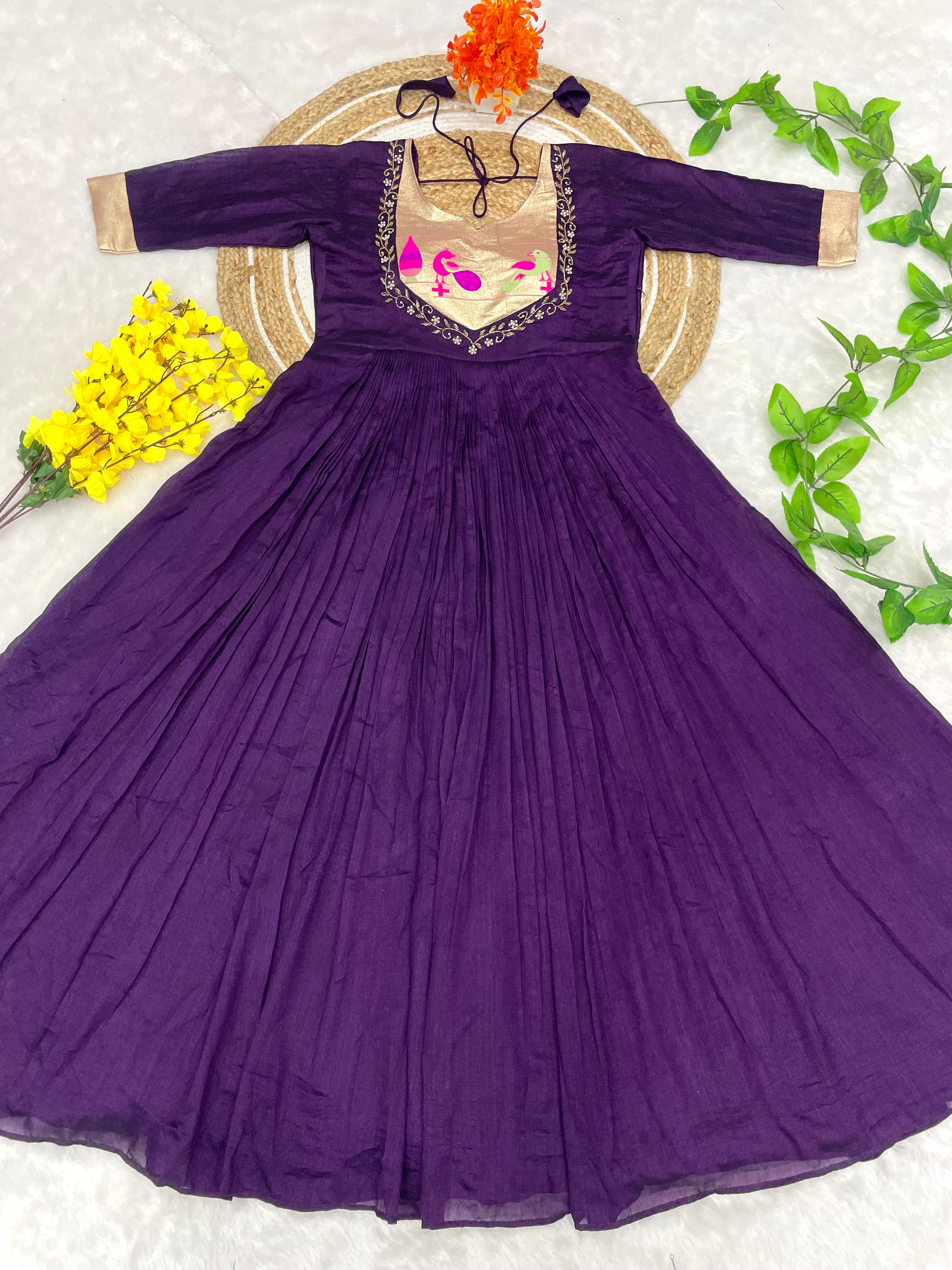 Paithani Gown
