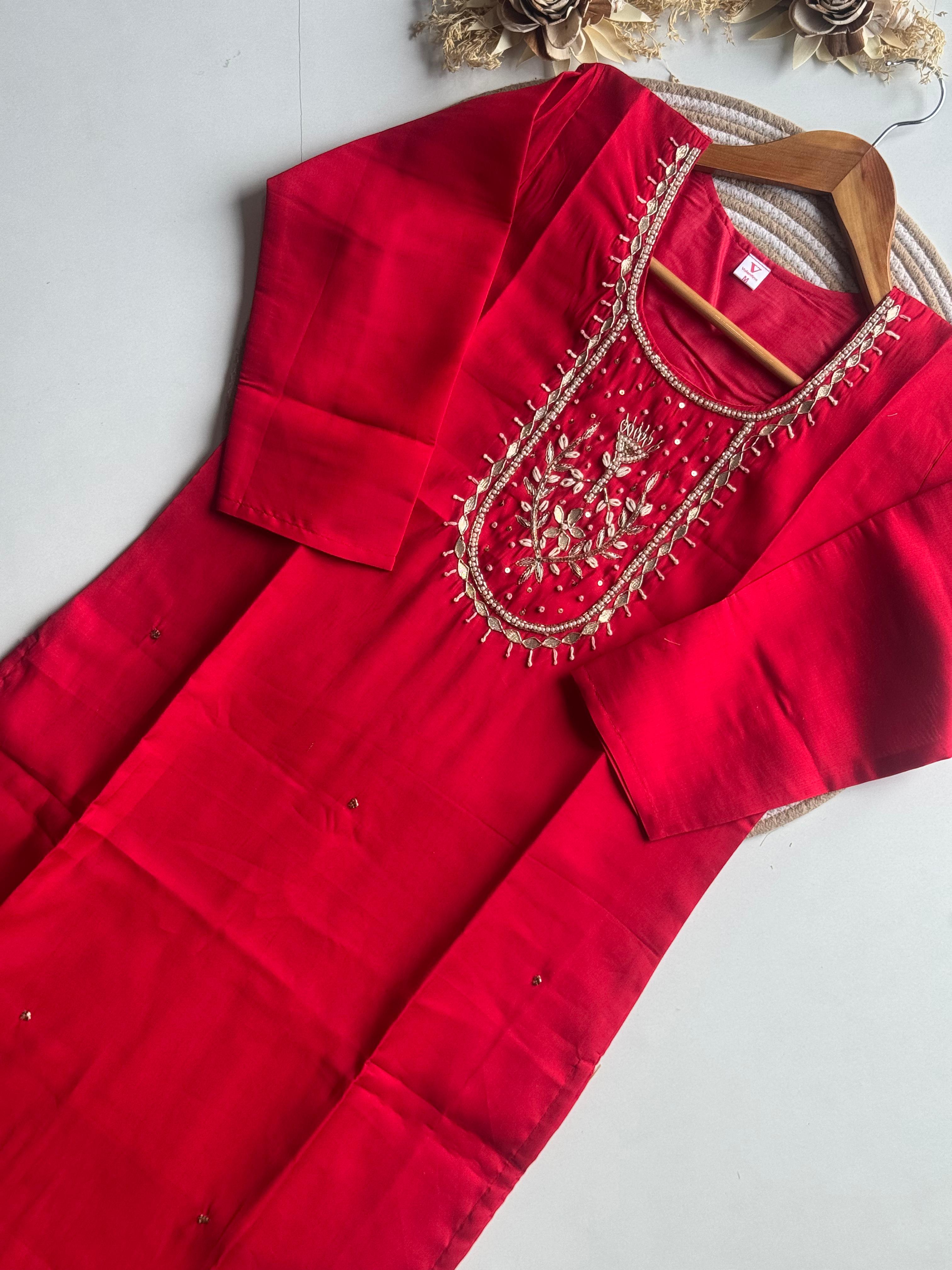 3 piece Kurti Pant Dupatta Set