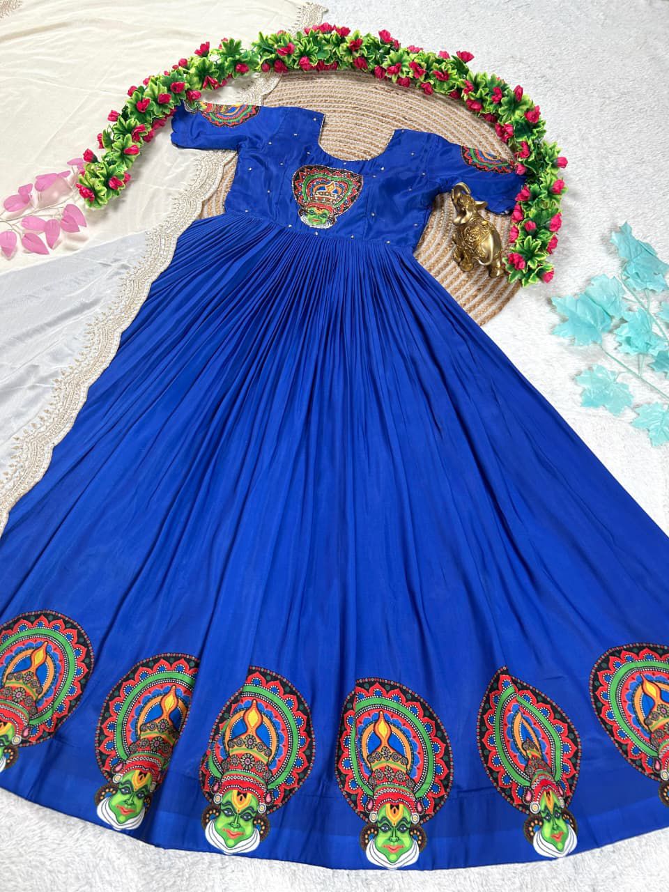 Gown & dupatta