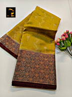 Chinya silk kanchi  Saree