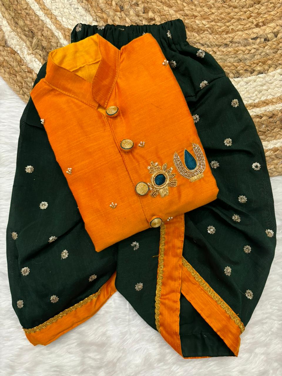 Kurta with dhoti