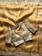 tissue silk saree
