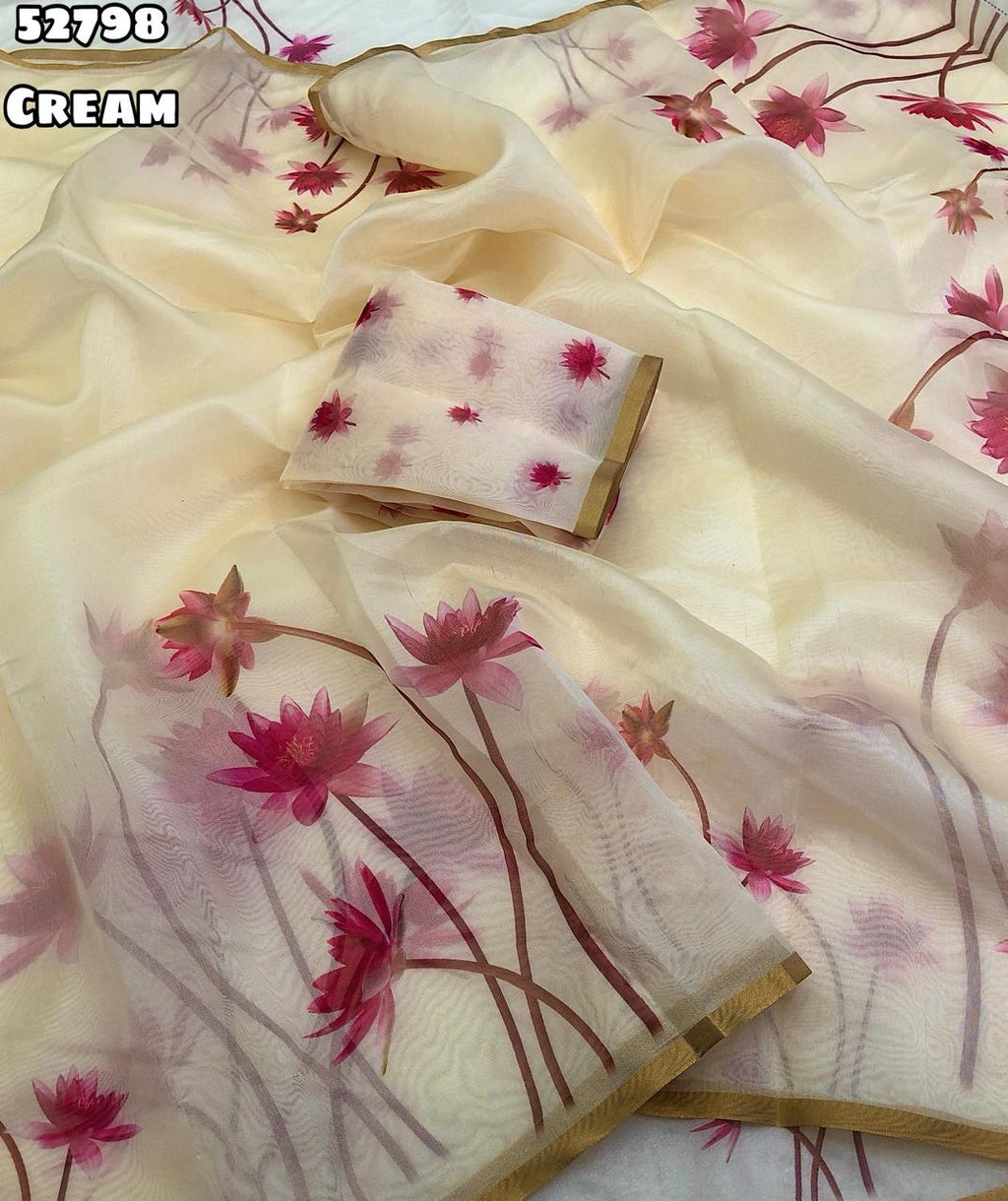Oranza floral saree