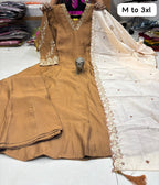 BEAUTIFUL HAND WORK ANARKALI KURTI