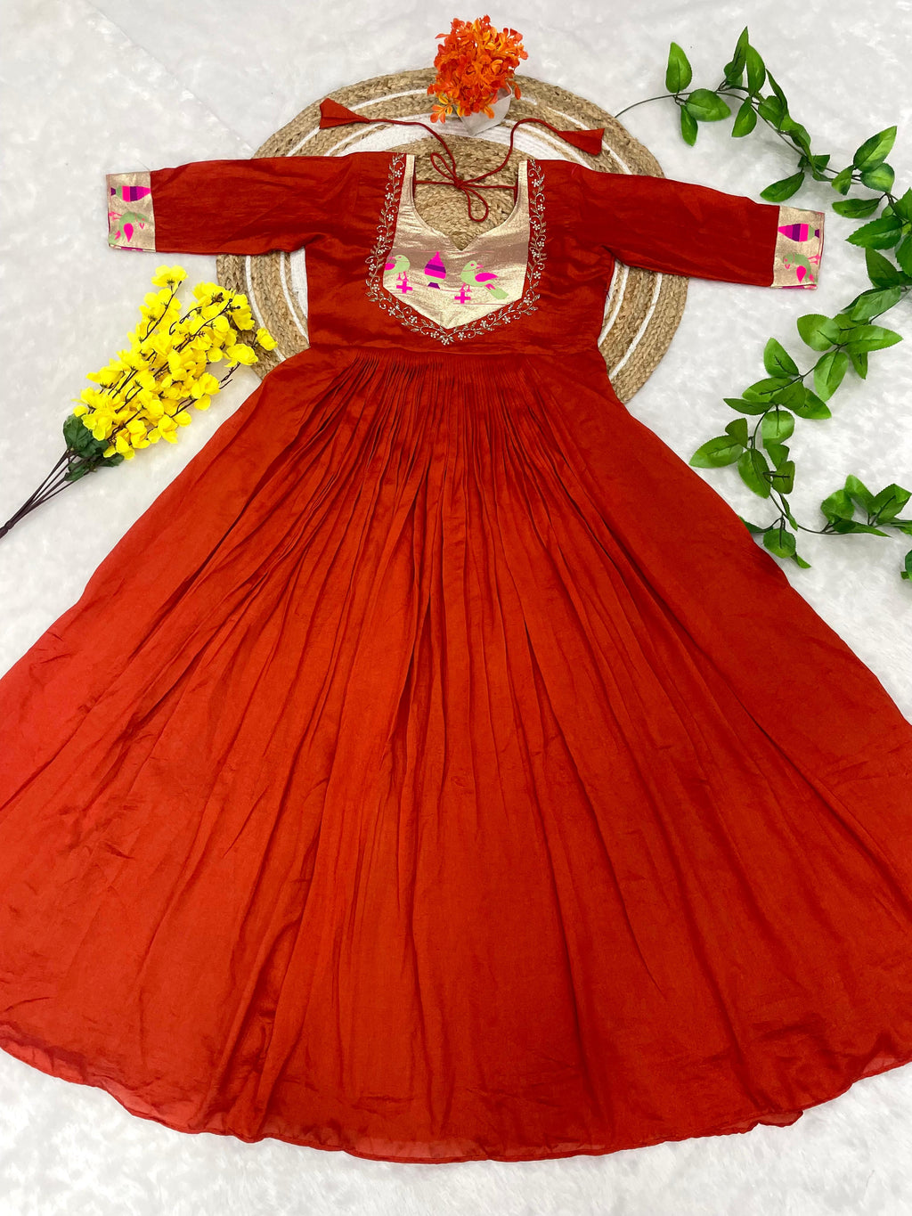 Paithani Gown