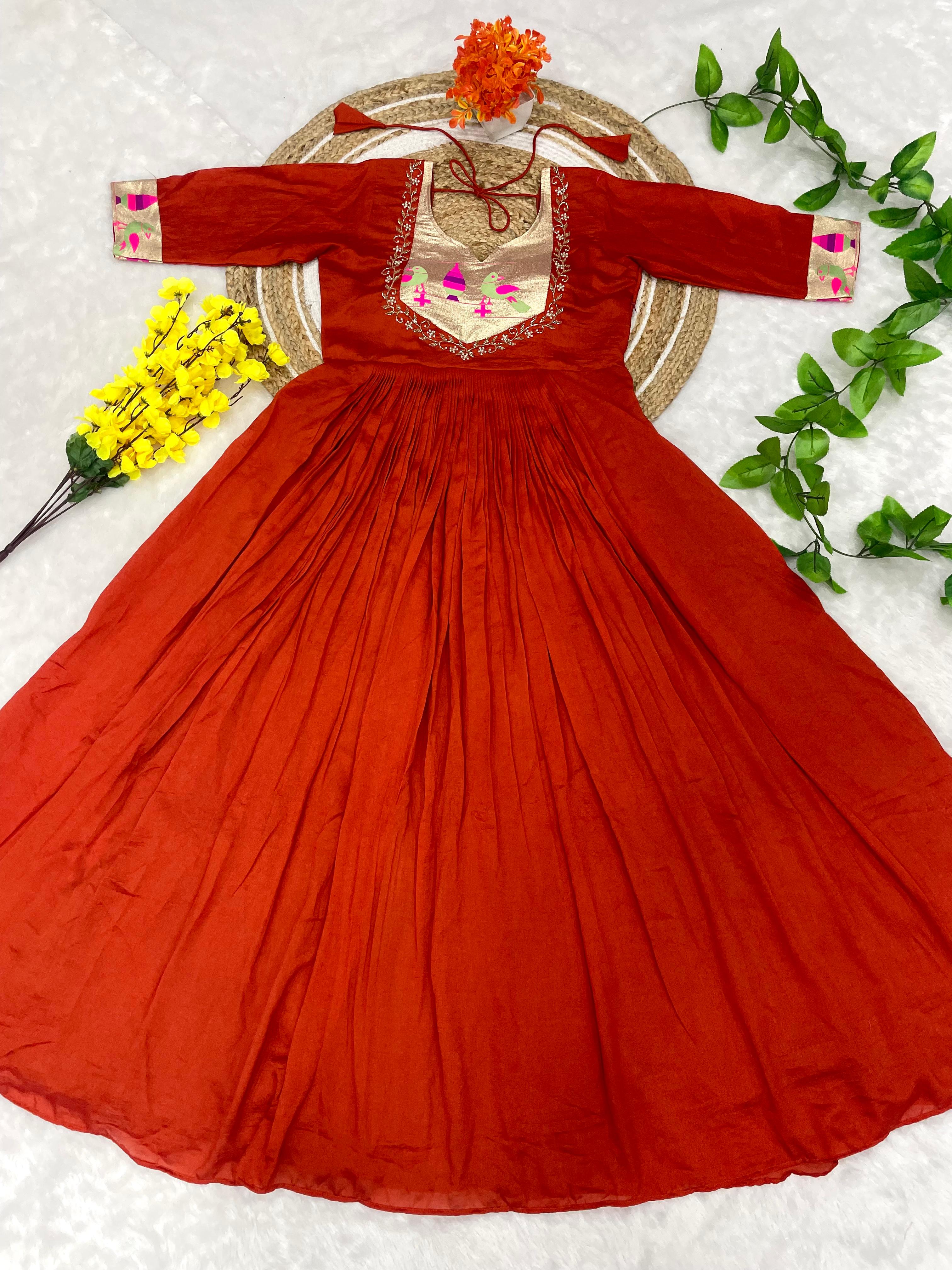 Paithani Gown