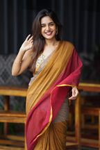 Mul cotton saree
