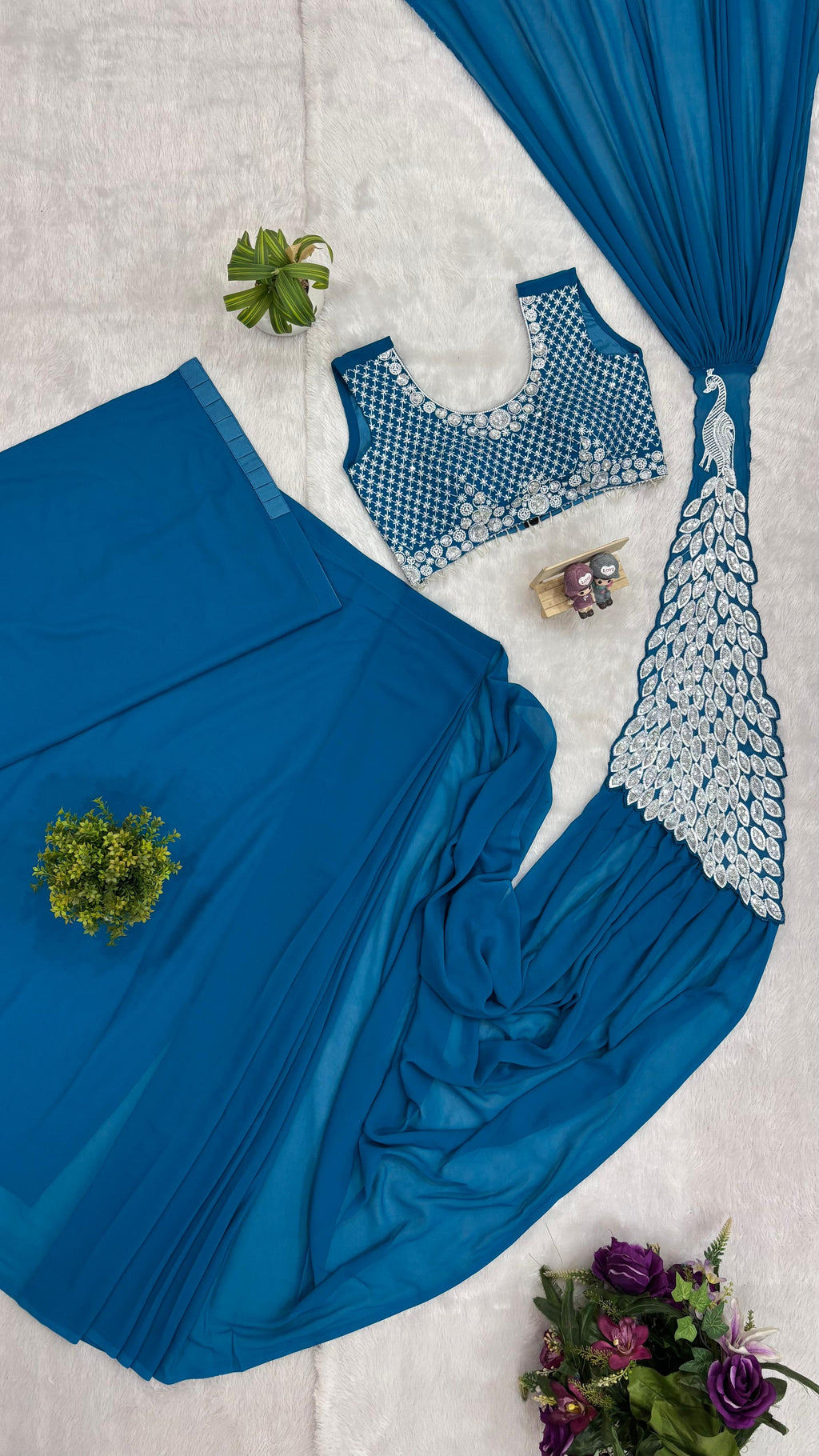 1 minute saree  min100