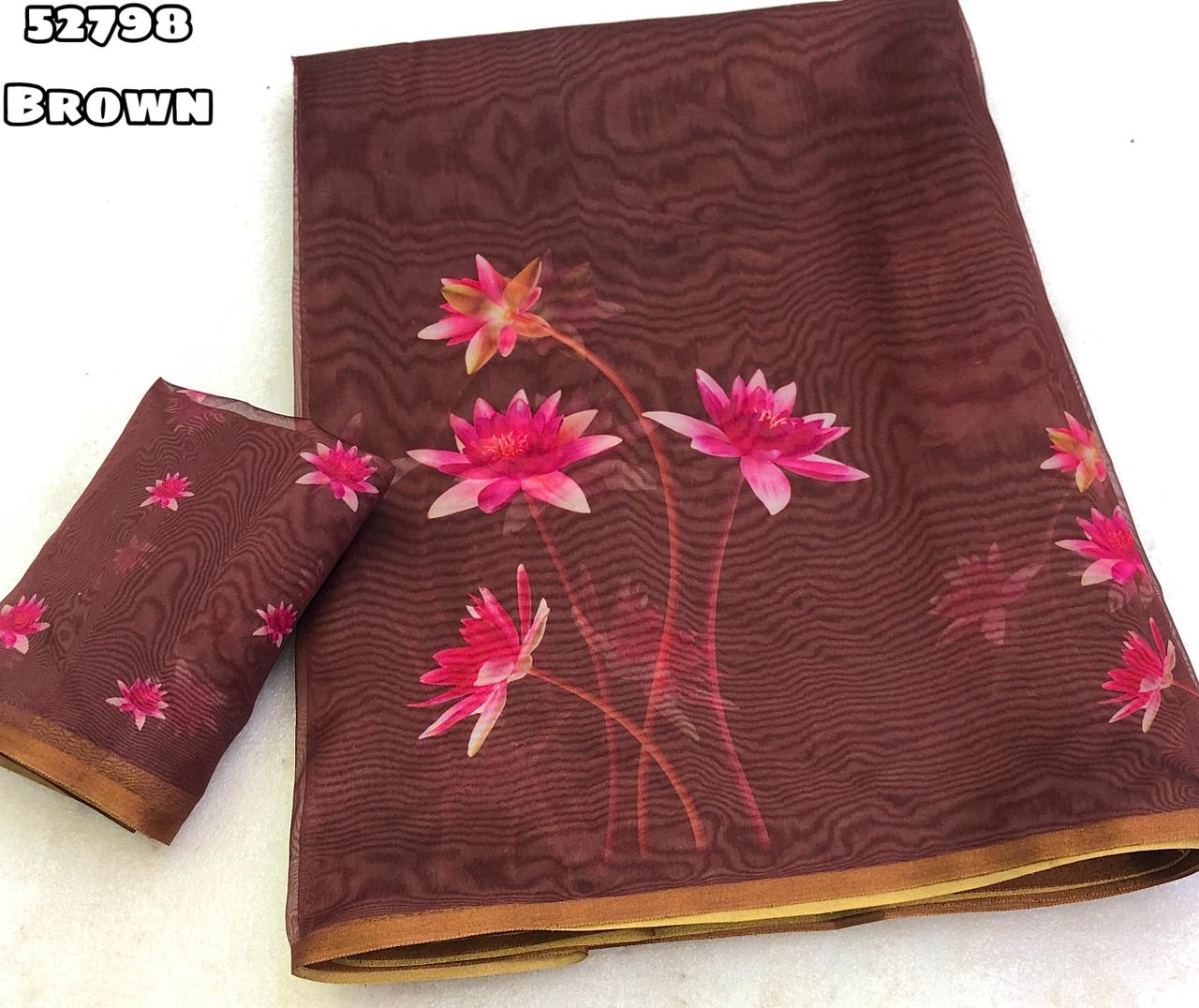 Oranza floral saree