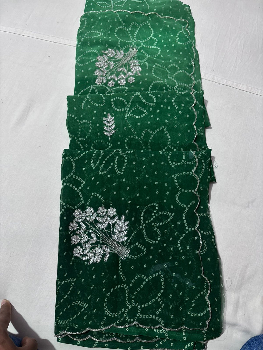 Royal georgette fabric saree