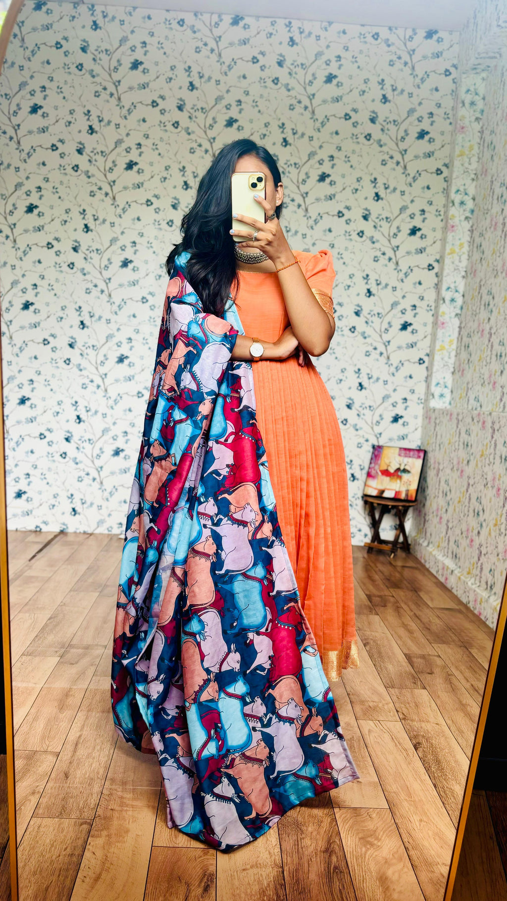 Kalamkari fusion