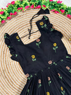 Cotton long frock