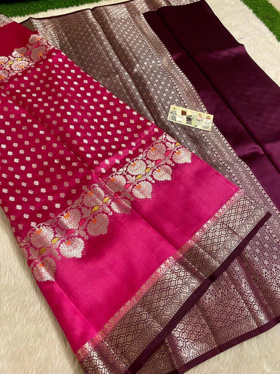 Handloom katan silk Saree