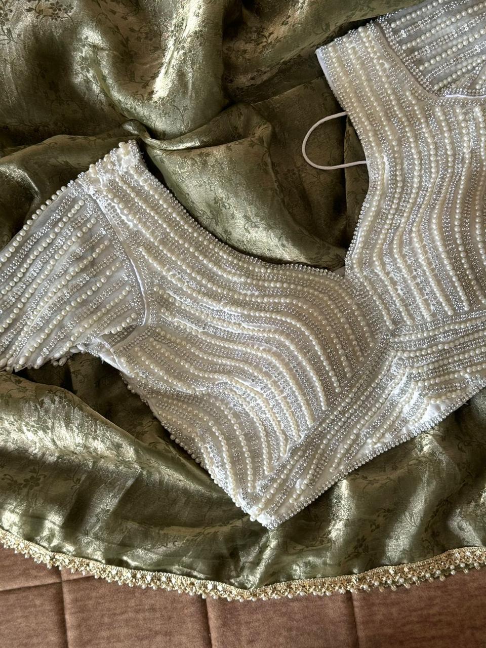 Pure space silk saree