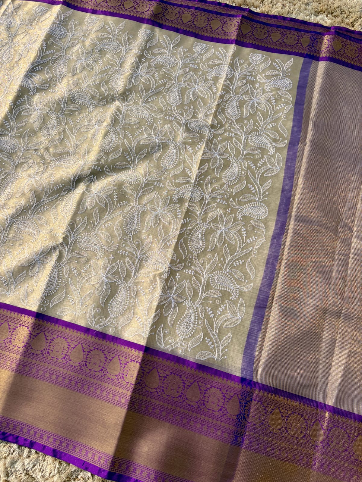 Banarasi SILK TISSUE SOFT FANCY SAREE
