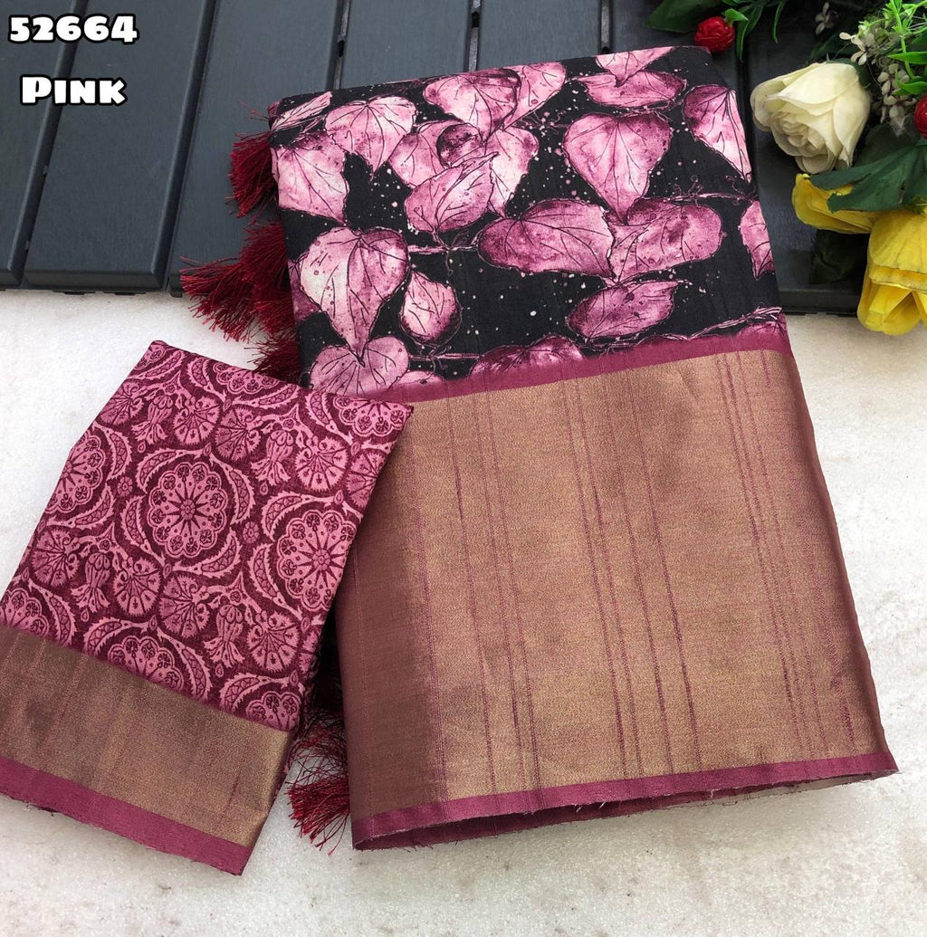 Tussar silk saree