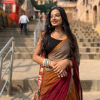 Mul cotton saree