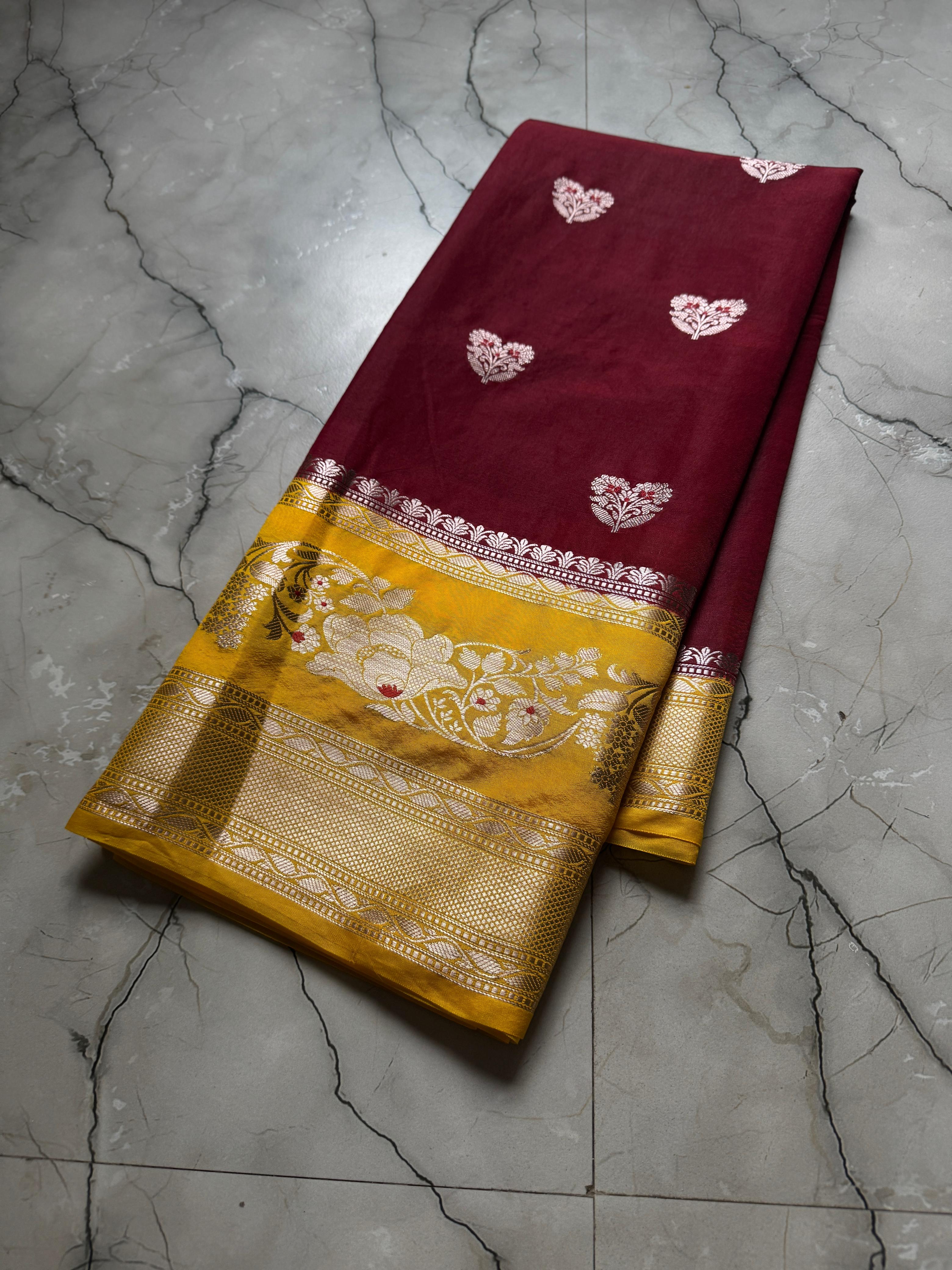 Handloom silk saree