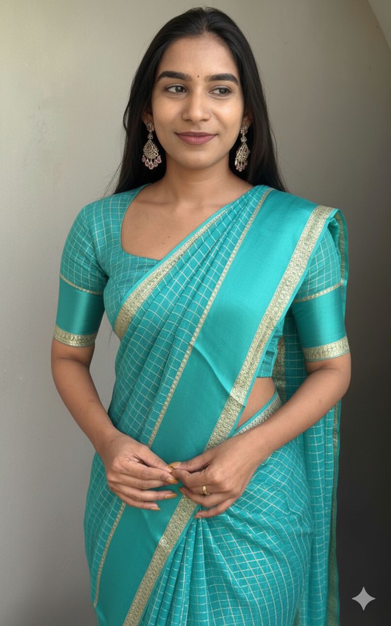 Viscose Georgette saree