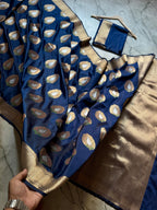 Banarasi semi katan silk saree