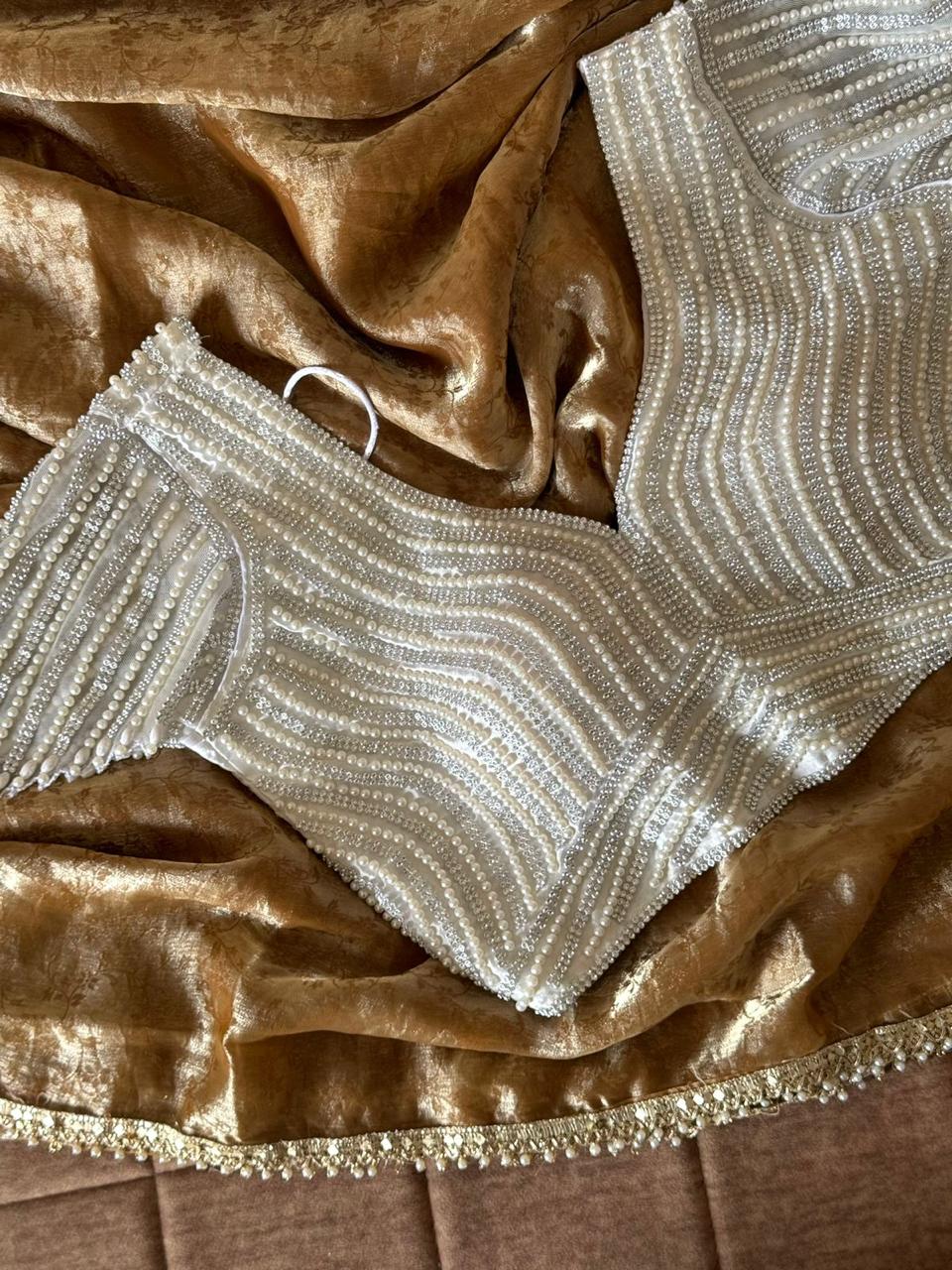 Pure space silk saree