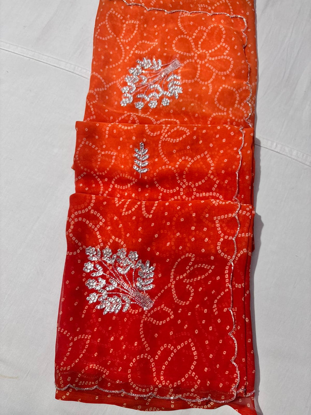 Royal georgette fabric saree