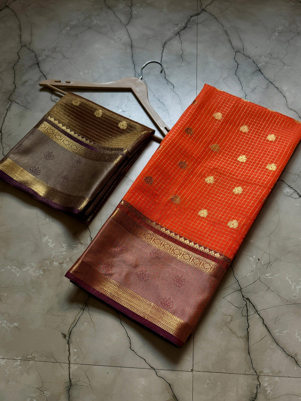 Semi katan soft zari