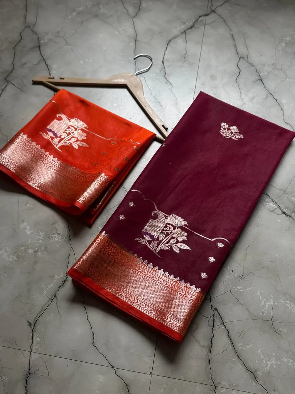 Banarasi semi katan silk