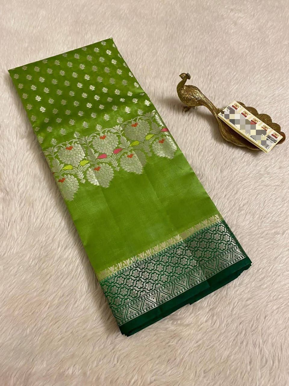 Handloom katan silk Saree