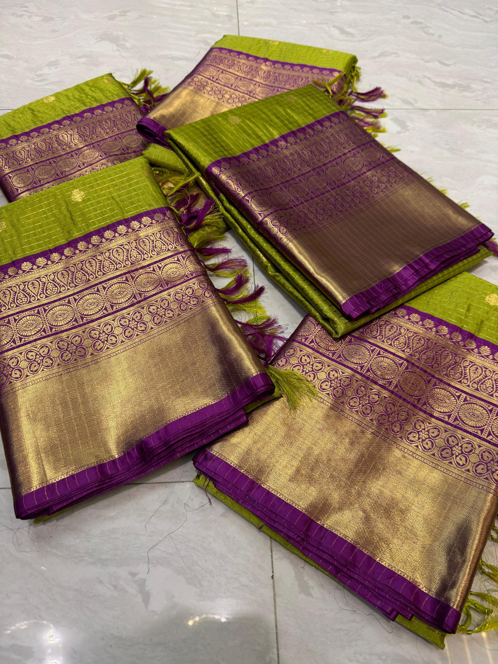 Banarasi soft tusser dupia pattu