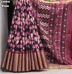 Tussar silk saree