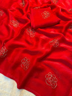 Heavy space Silk saree