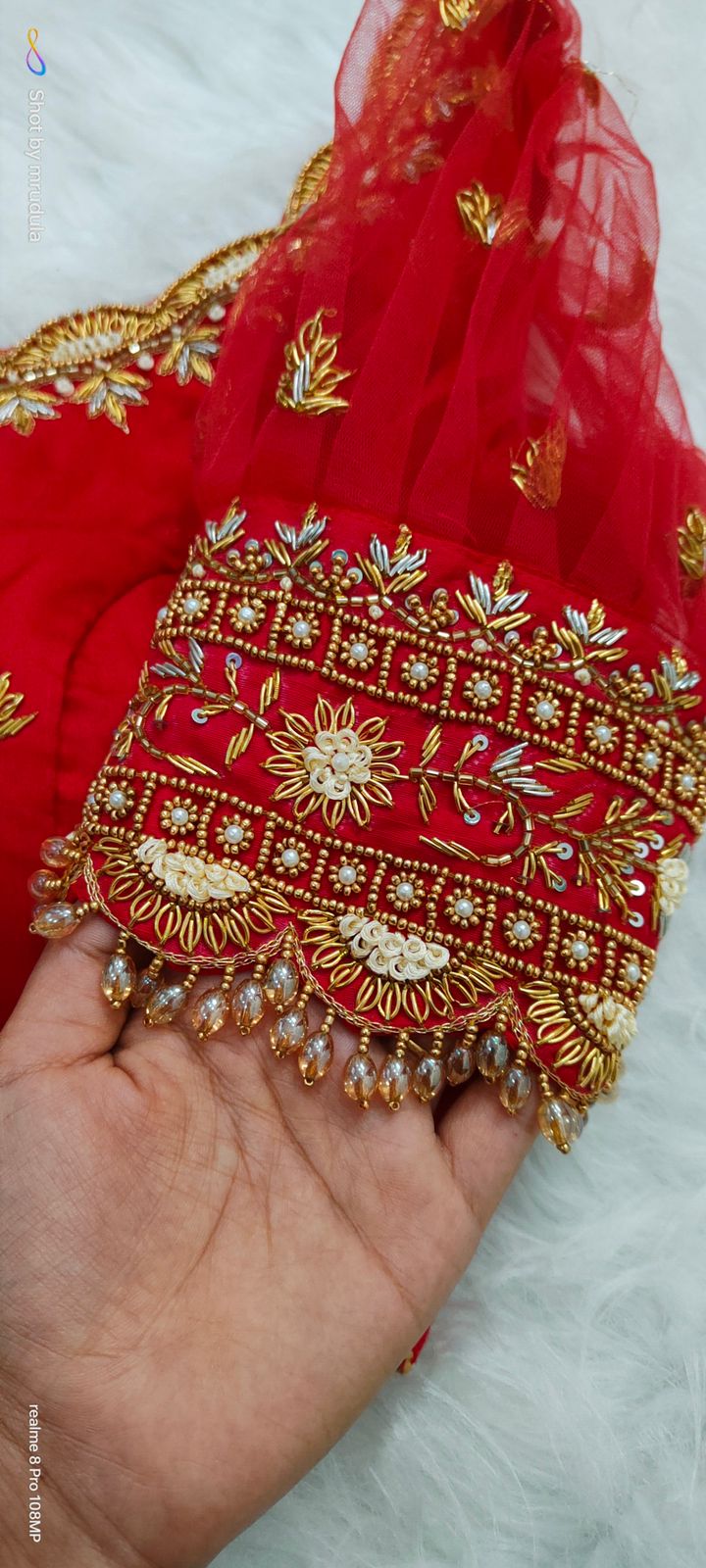 Maggam work Lehanga