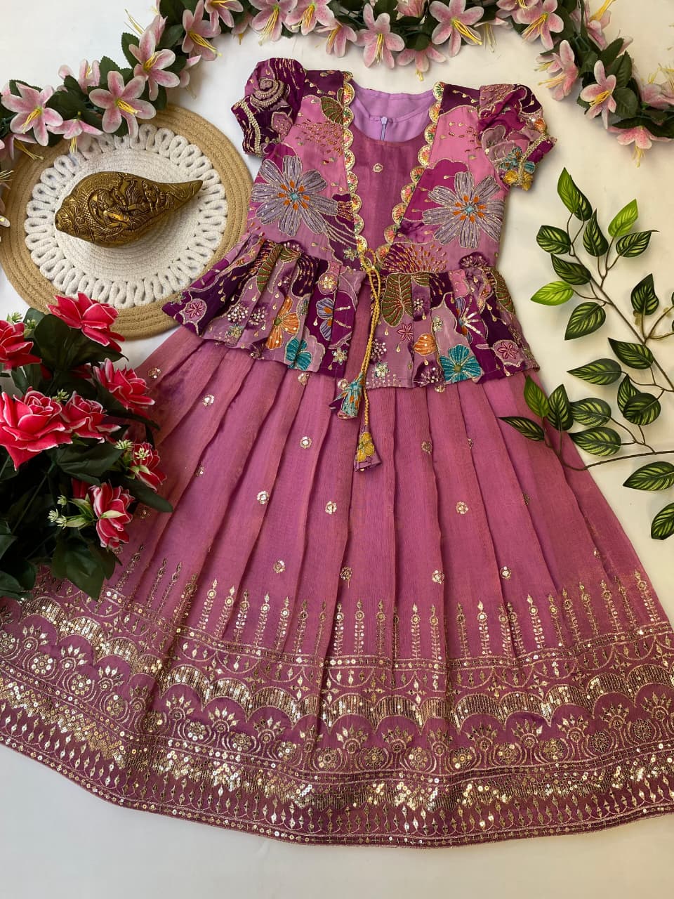 Hit Kids Gown with Coat