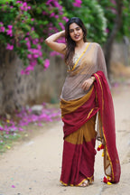 Mul cotton saree