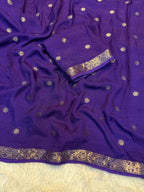 viscose weaving jacquard saree