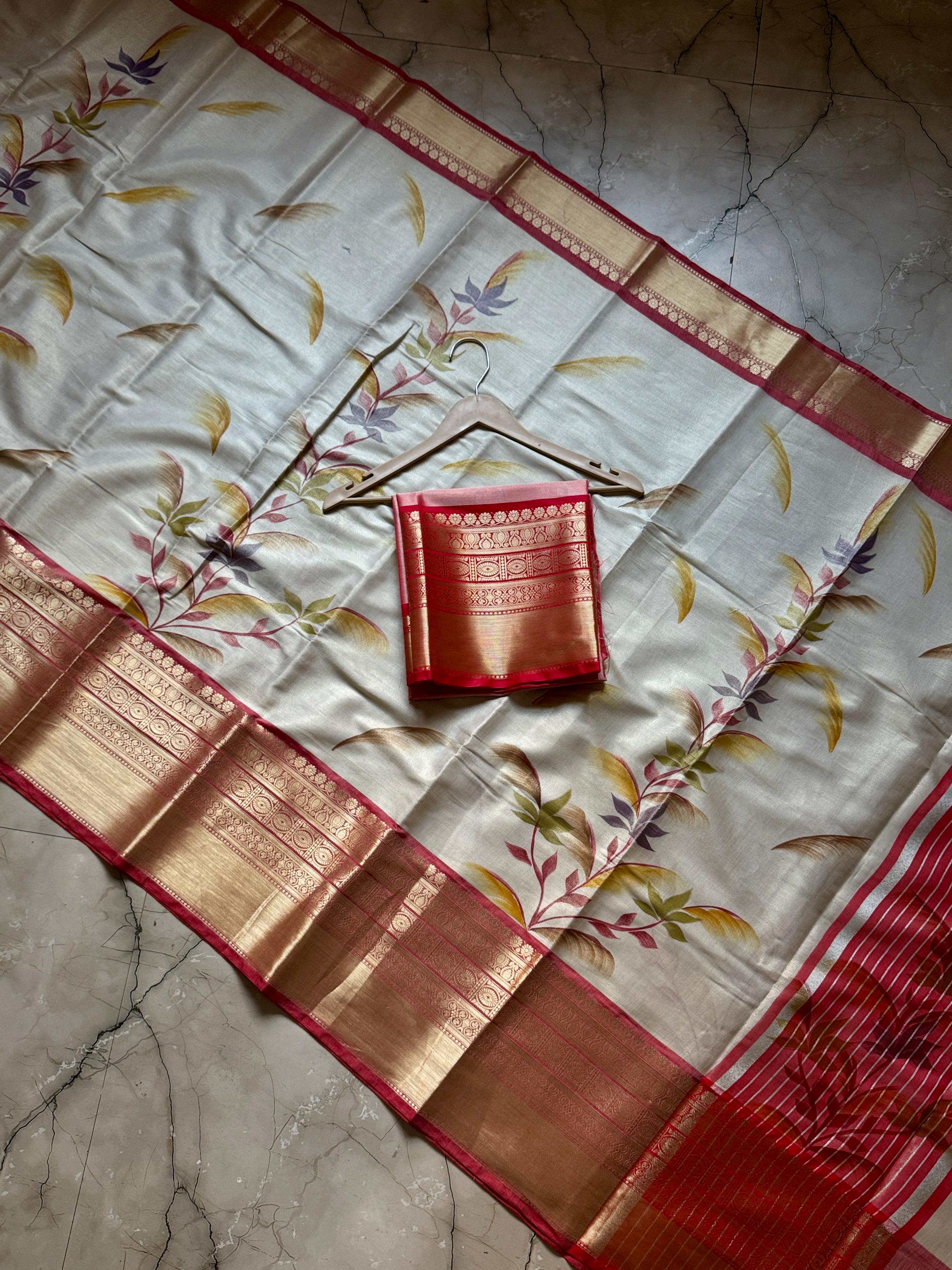 KANCHI tissue saree