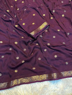 viscose weaving jacquard saree