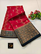 Chinya silk kanchi  Saree
