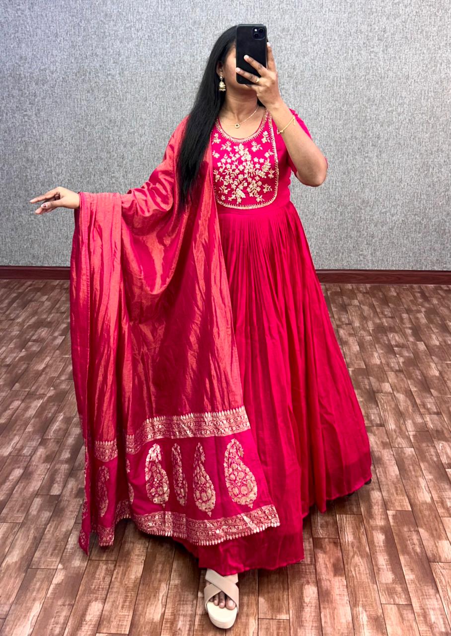 Vichitra silk