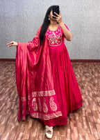 Vichitra silk