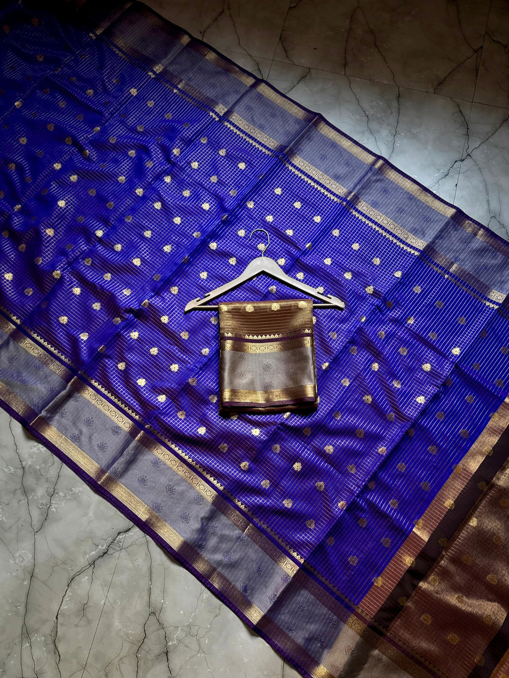 Semi katan soft zari