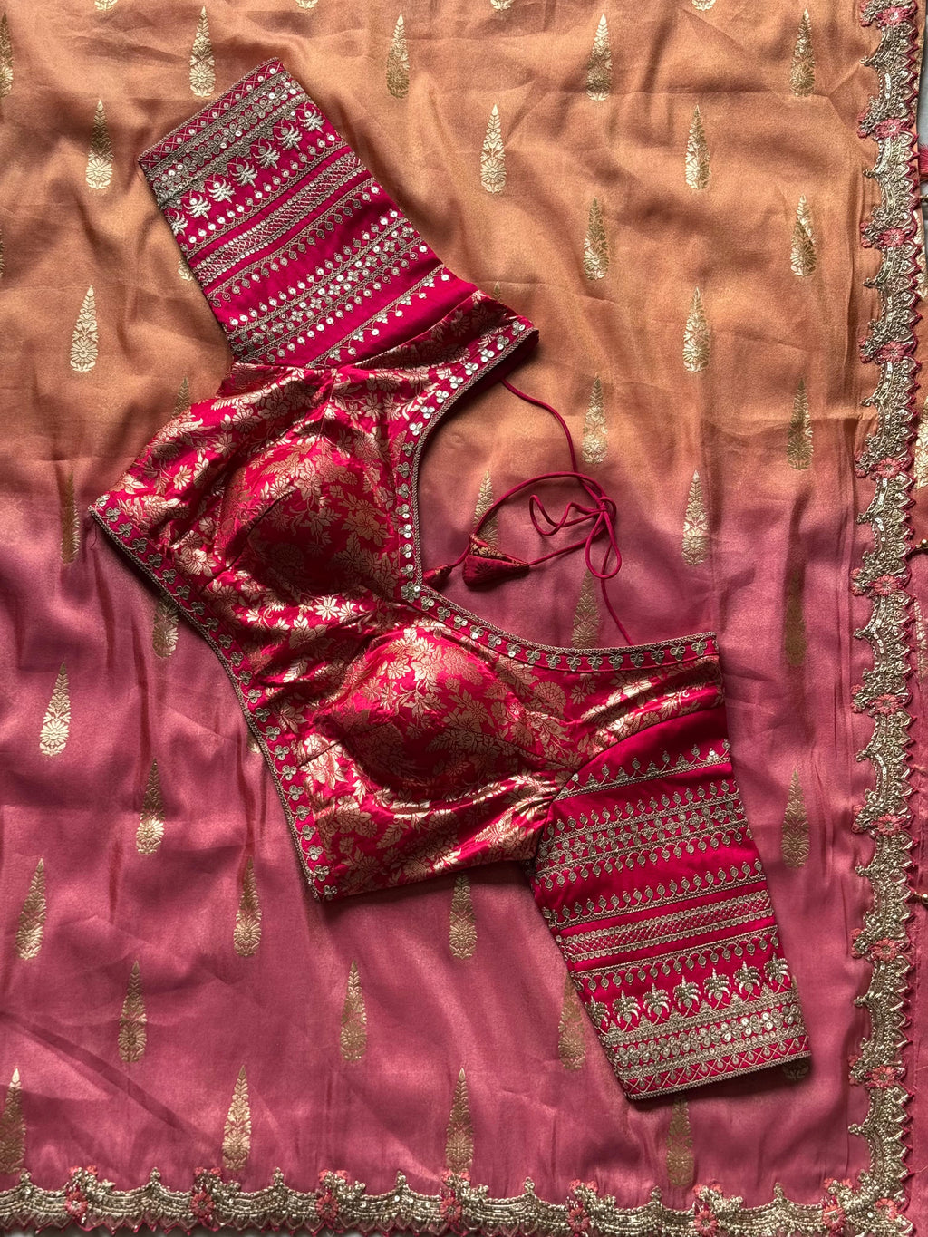 2 shadey saree