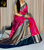 Chinya silk kanchi  Saree