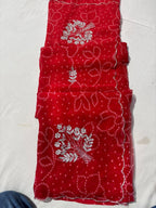 Royal georgette fabric saree